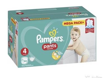     Pampers pants 4 9-14  104 ,    :   -