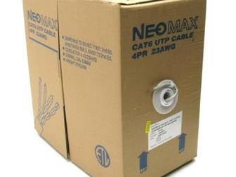     - 190 ,   NEOMAX [NM10601]  UTP cat, 6 4  (305 ) 0, 57 Taiwan  PVC jacket,  