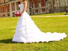 Уникальное фото Свадебные платья Продаю красивое свадебное платье А-силуэта 37854610 в Москве