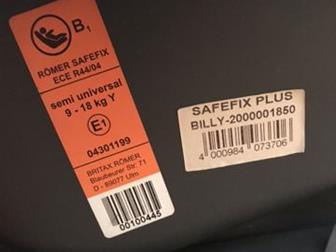   Britax Romer Safe fix Plus,  1 (9-18),  Isofix   ,  -  , : /  