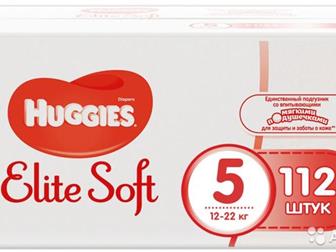  Huggies  Elite Soft 12-22  ( 5) 112     ,    2   56,      ,    