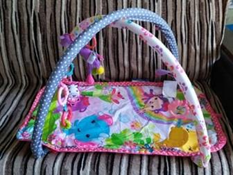 Детский развивающий коврик от  Fisher Price,  В отличном состоянии, Состояние: Б/у в Москве
