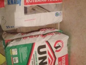 2 ����� ���������� unis �� 30 �� - 250 ���,  ��, 1 ����� �������� knauf rotband - 250 ���, ��, ����� �������� ������ �������� ����� ��������� - 150 ���, � ������