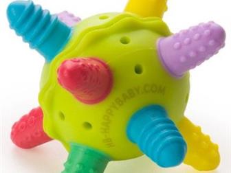  Happy baby Silicone Teether -        ,       