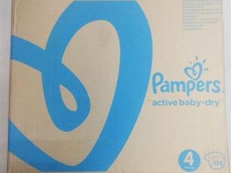  Pampers active baby-dry 9-14  maxi 174 :    