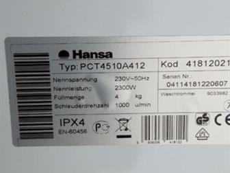    Hansa   ,   4 ,    1000 /,   ,   60 ,  40 ,  