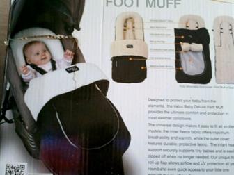  Valco Baby Deluxe Footmuff       Valco Baby,      ,     