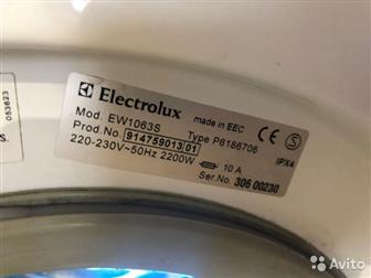   򠠠Electrolux  , MADE IN EEC,   6   ,  1000   , EW 1063S / 00230  --