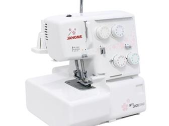   Janome Mylock 204D      ,          ,   