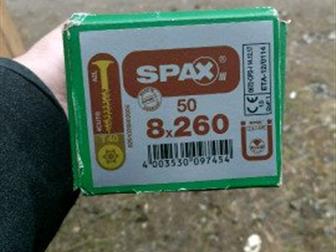 , , SPAX 8x260,  ,  ,  