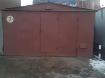 Продам металлический разборный гараж БЕЗ МЕСТА!!! Длина 6, 30, ширина 4, 0, высота внутри гаража около 1, 85,  Не утеплённый, не течёт, не гнилой! Торг на месте в Туле