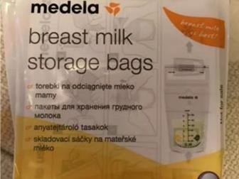        Medela breast milk storage bags, 4   ,        ,    