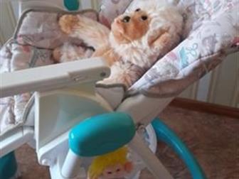 продам стульчик для кормления, очень удобный и незаменимый помощник! хеппи беби универсален, несколько положений спинки и высоты стульчика (можно ставить к общему в Воронеже